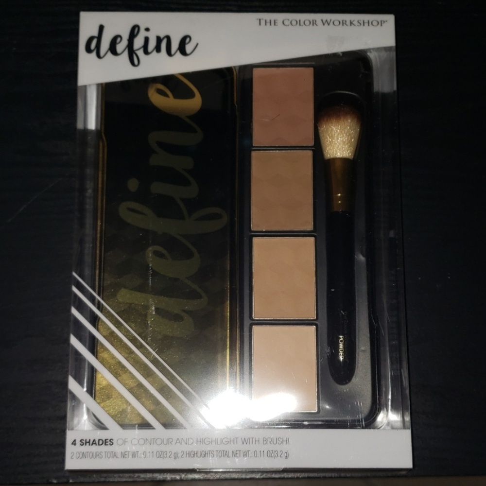 Makeup Contour & Highlight with Brush